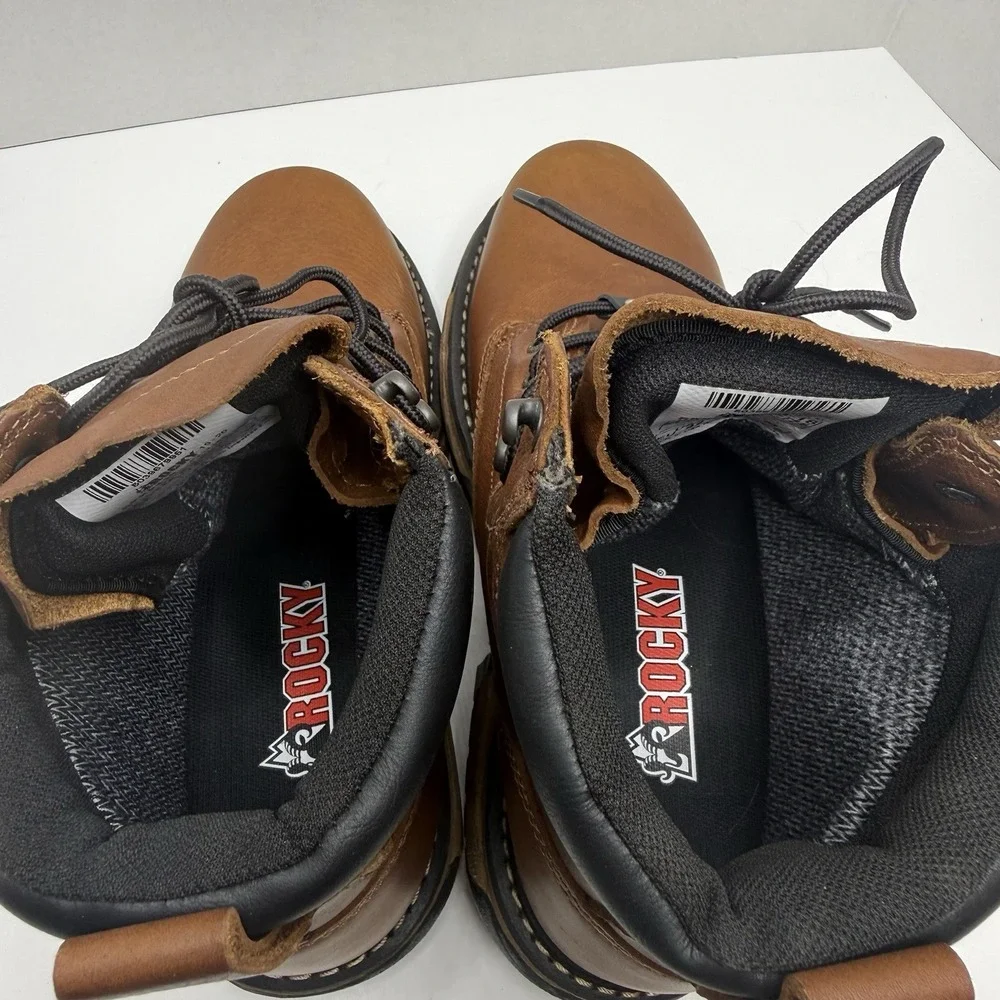 Rocky IronClad USA RKK0330 Steel Toe Waterproof Work Boots Mens 9M New